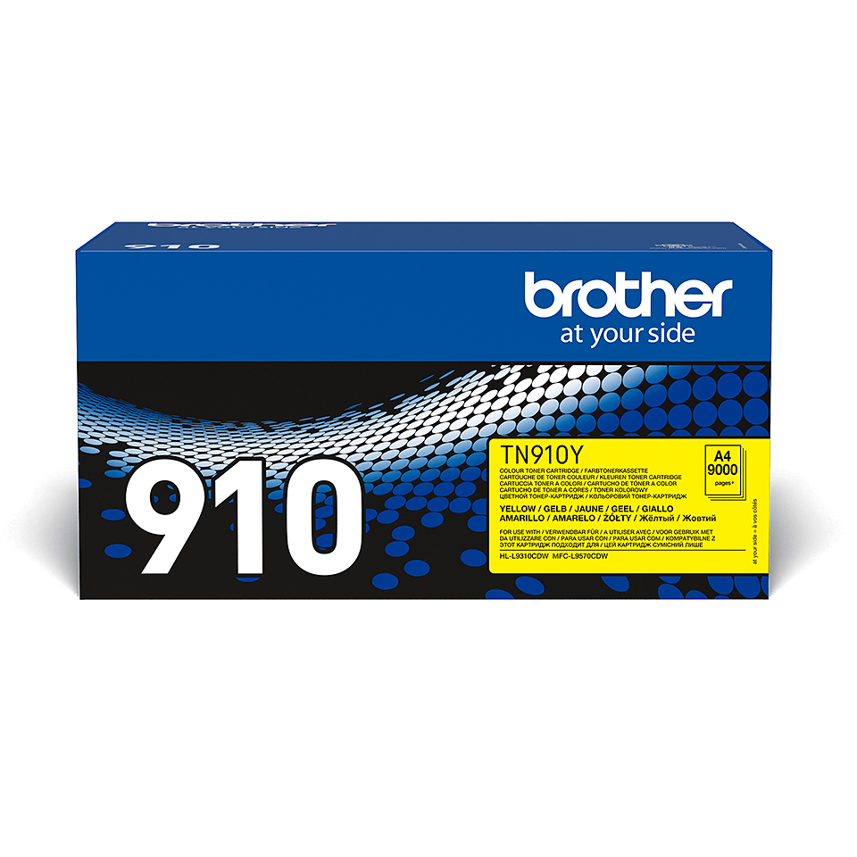 Brother TN-910Y - Toner jaune, 9 000 pages
