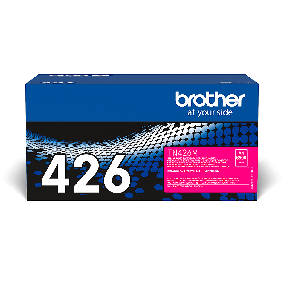 Brother TN-426M - Toner magenta haute capacité, 6 500 pages