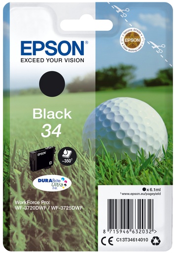 [64531] Epson Golf ball C13T34614010 ink cartridge