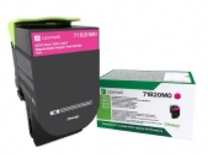 Lexmark 71B20M0 - Toner magenta, 2 300 pages