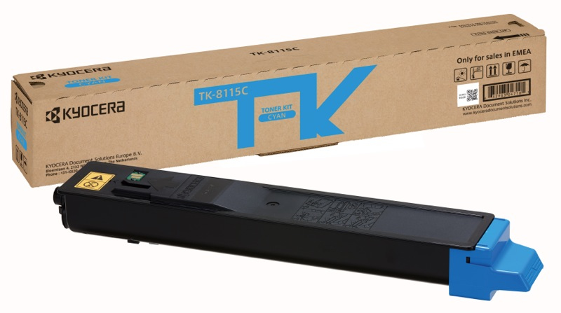Kyocera 1T02P3CNL0/TK-8115C - Toner cyan, 6 000 pages