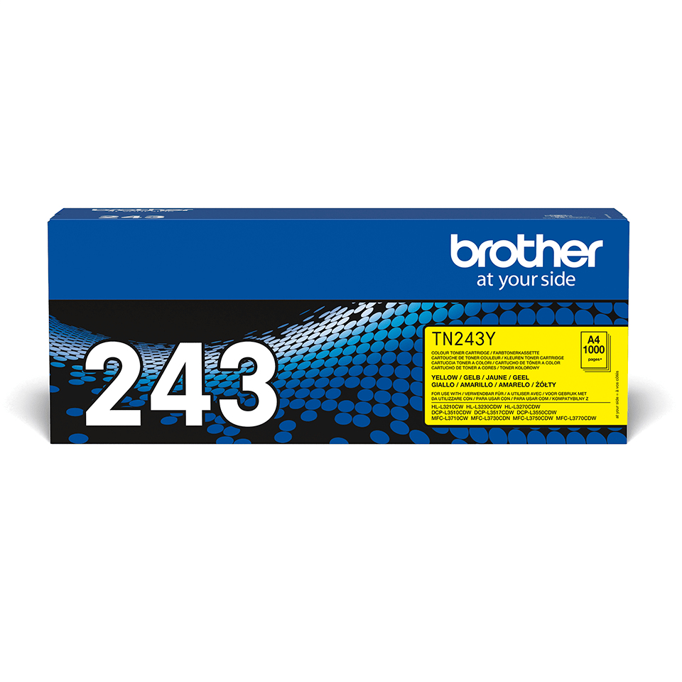 Brother TN-243Y - Toner jaune, 1 000 pages