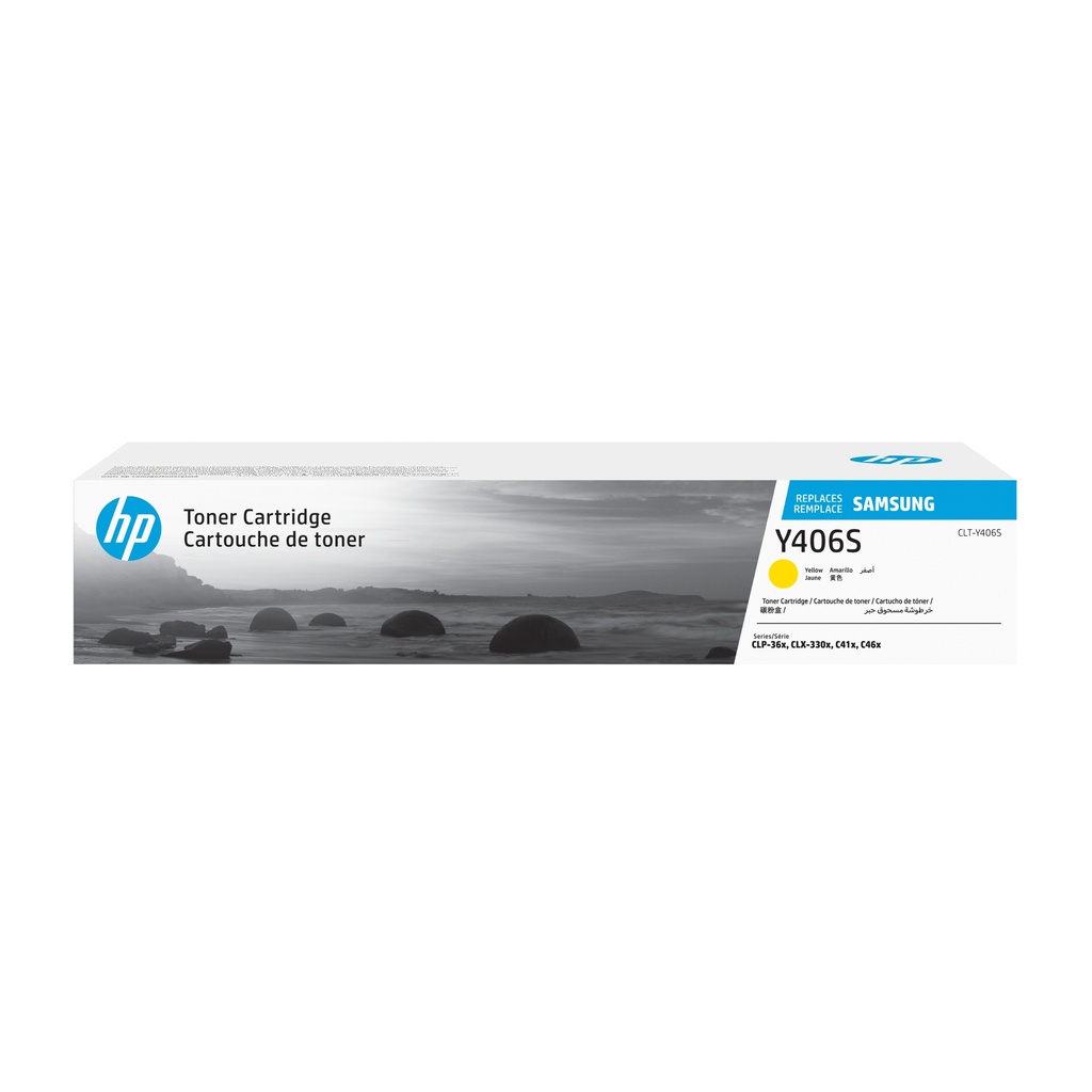 Samsung SU462A/CLT-Y406S - Toner jaune, 1 000 pages