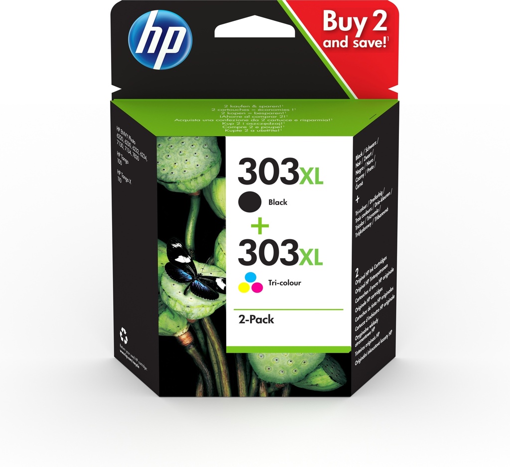 HP 3YN10AE/303XL - Tête d'impression haute capacité