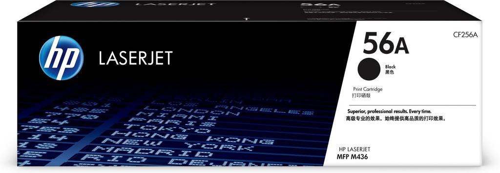 HP CF256A/56A - Toner noir, 7 400 pages