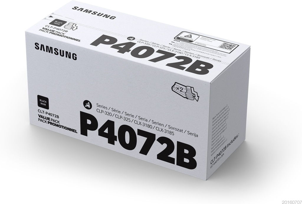 HP SU381A - Toner noir, 2 x 1 500 pages