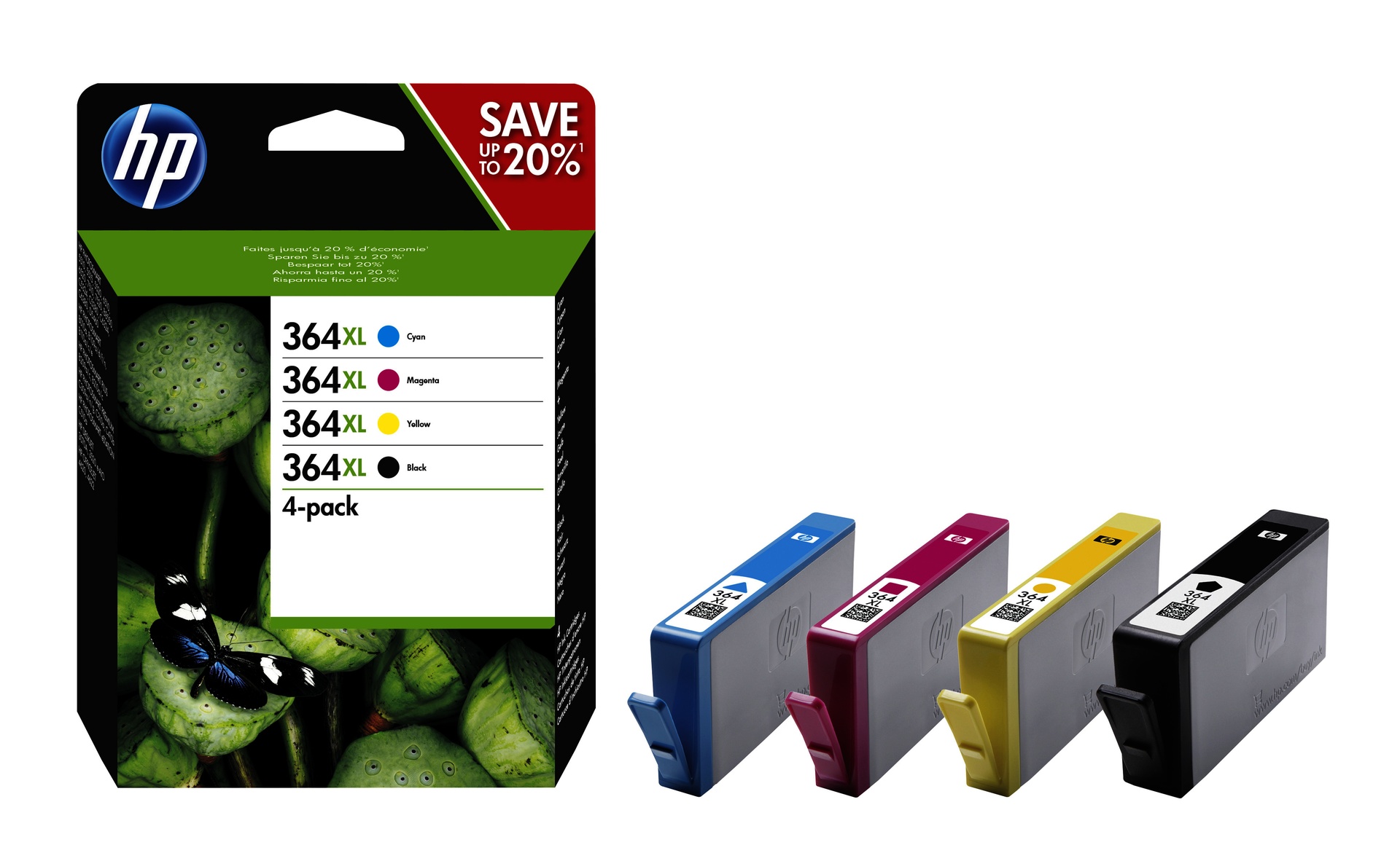 HP N9J74AE - Cartouche d'encre multipack couleurs haute capacité