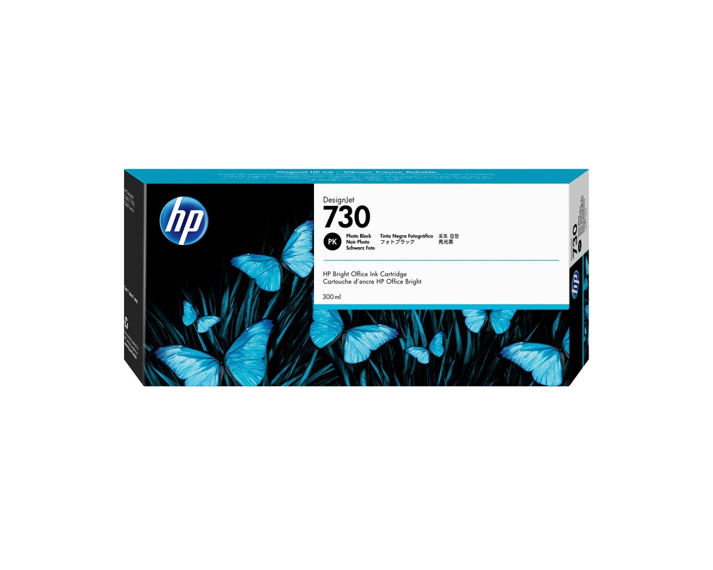 HP P2V73A/730 - Cartouche d'encre noire