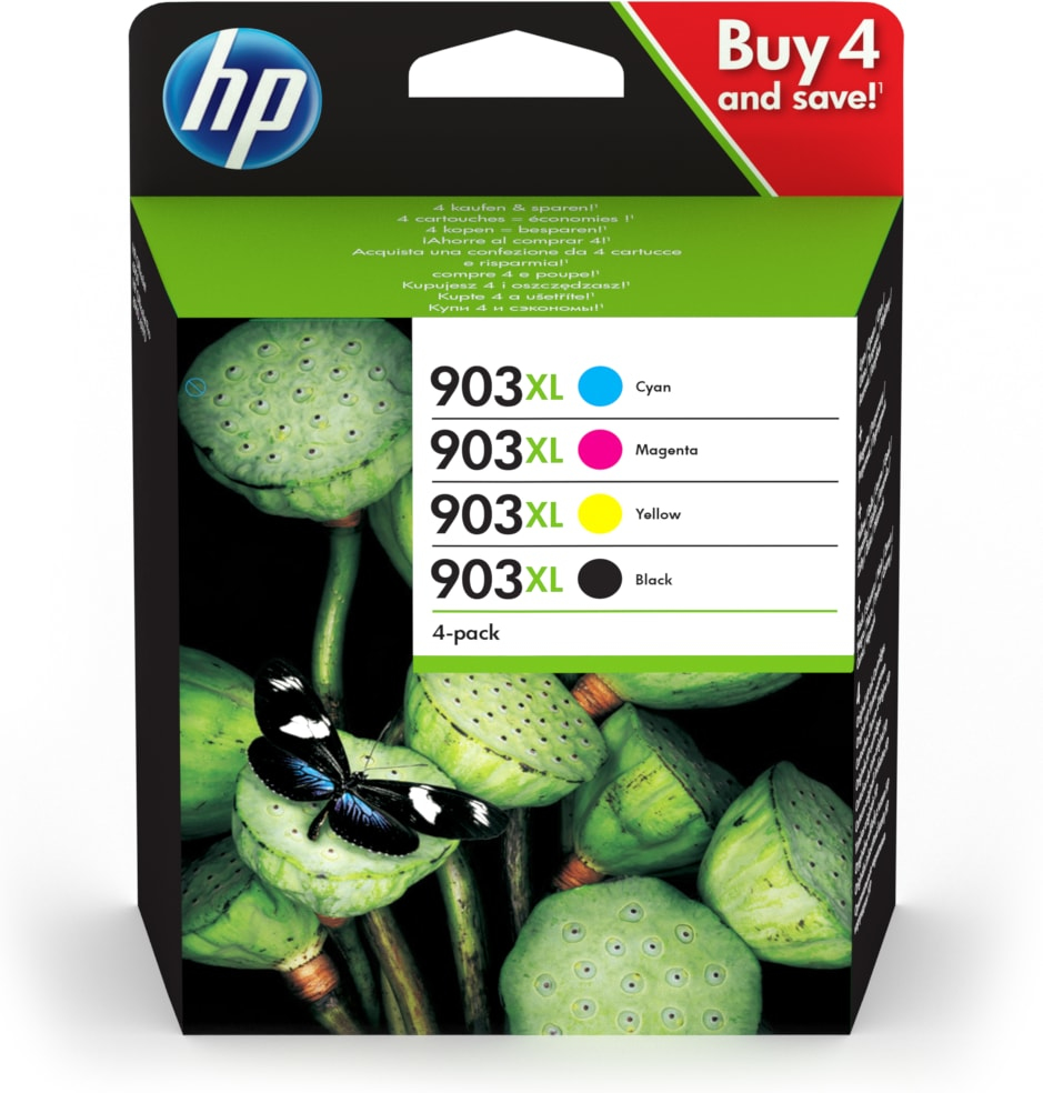 HP 3HZ51AE - Cartouche d'encre multipack couleurs haute capacité (Pack de 3)