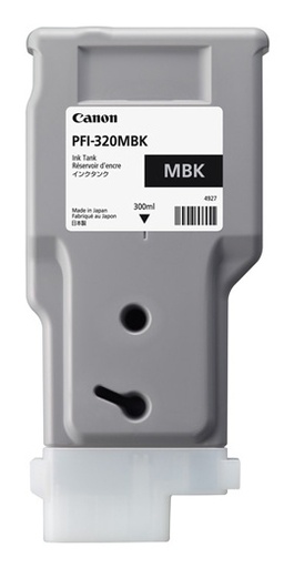 [73172] Canon 2889C001/PFI-320MBK Cartouche d'encre noire mate 300ml pour Canon IPF GP-200/TM-200/TM-255