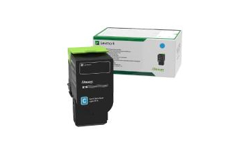 [73405] Lexmark 78C2XC0 Kit toner cyan extra haute capacité return program, 5.000 Pages pour Lexmark CS 421/622/CX 522/CX 622