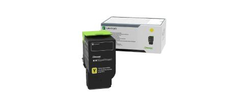 Lexmark 78C0X40 - Toner jaune haute capacité, 5 000 pages