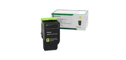 Lexmark 78C2UY0 - Toner jaune très haute capacité, 7 000 pages