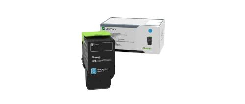 Lexmark 78C0U20 - Toner cyan très haute capacité, 7 000 pages