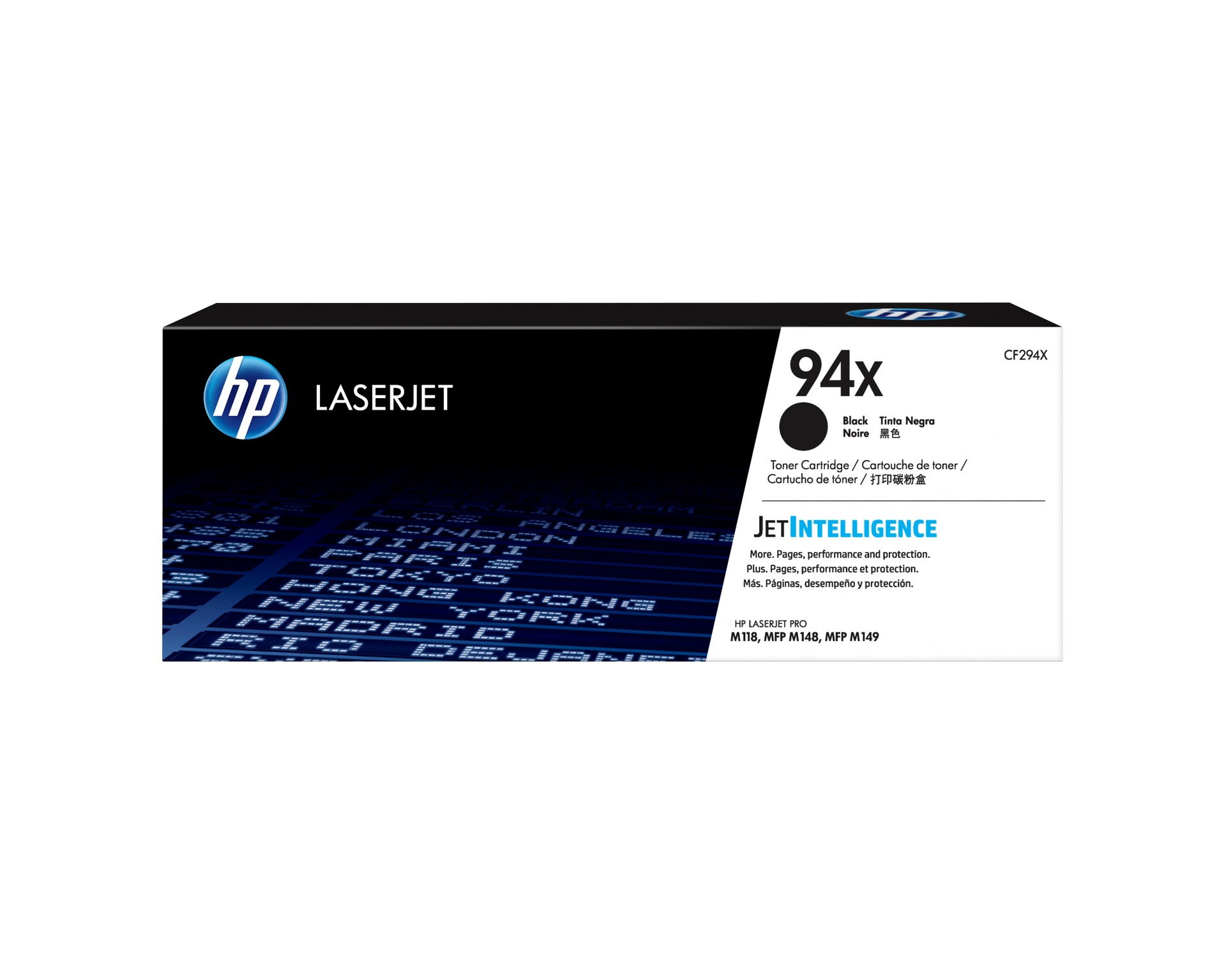HP CF294X/94X - Toner noir, 2 800 pages