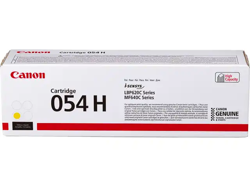 [91677] Canon 3025C002/054H Cartouche toner jaune haute capacité, 2.300 Pages ISO/IEC 19752 pour Canon LBP-640