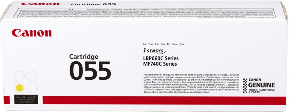 Canon 3013C002/055 - Toner jaune, 2 100 pages