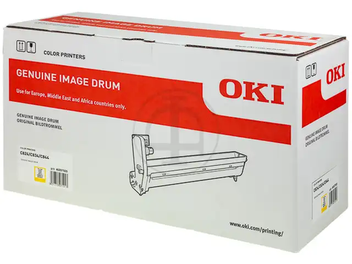 [91725] OKI 46857505 Kit tambour jaune, 30.000 Pages pour OKI C 824/834