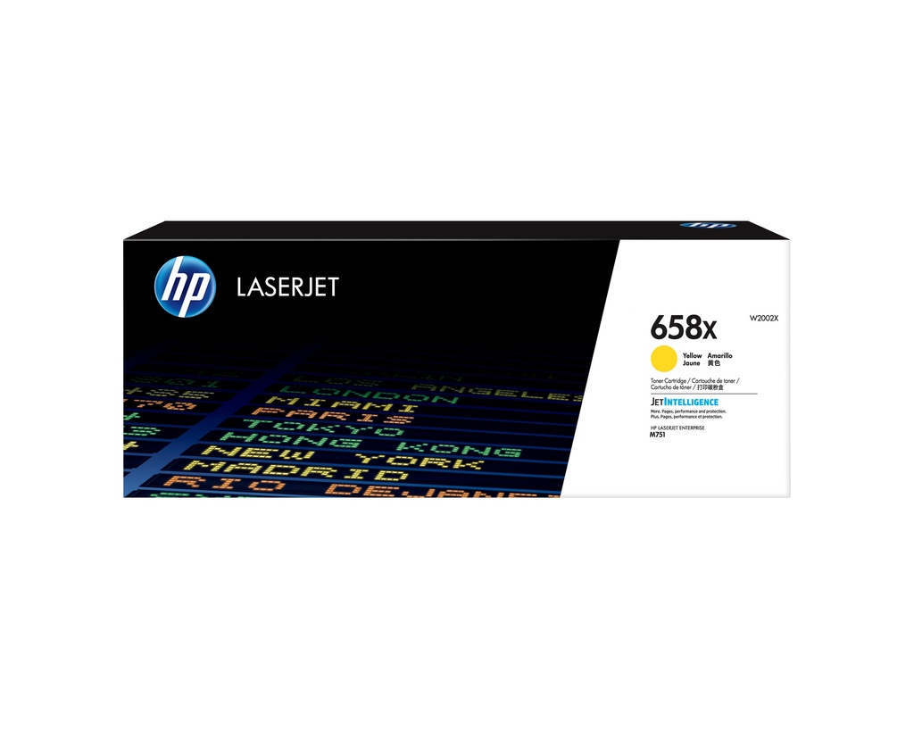 HP W2002X/658X - Toner jaune haute capacité, 28 000 pages