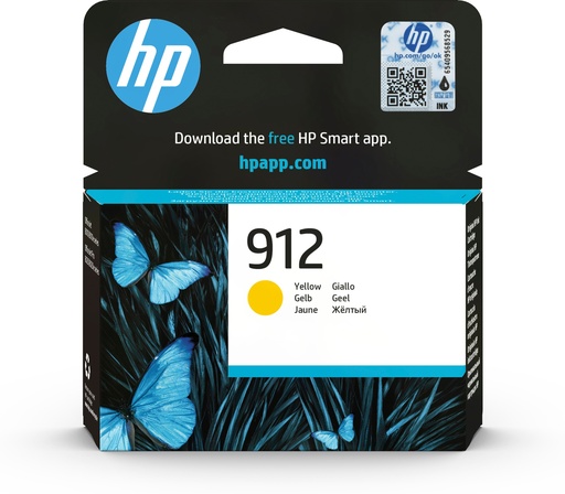 [91881] HP 912 Yellow Original ink cartridge