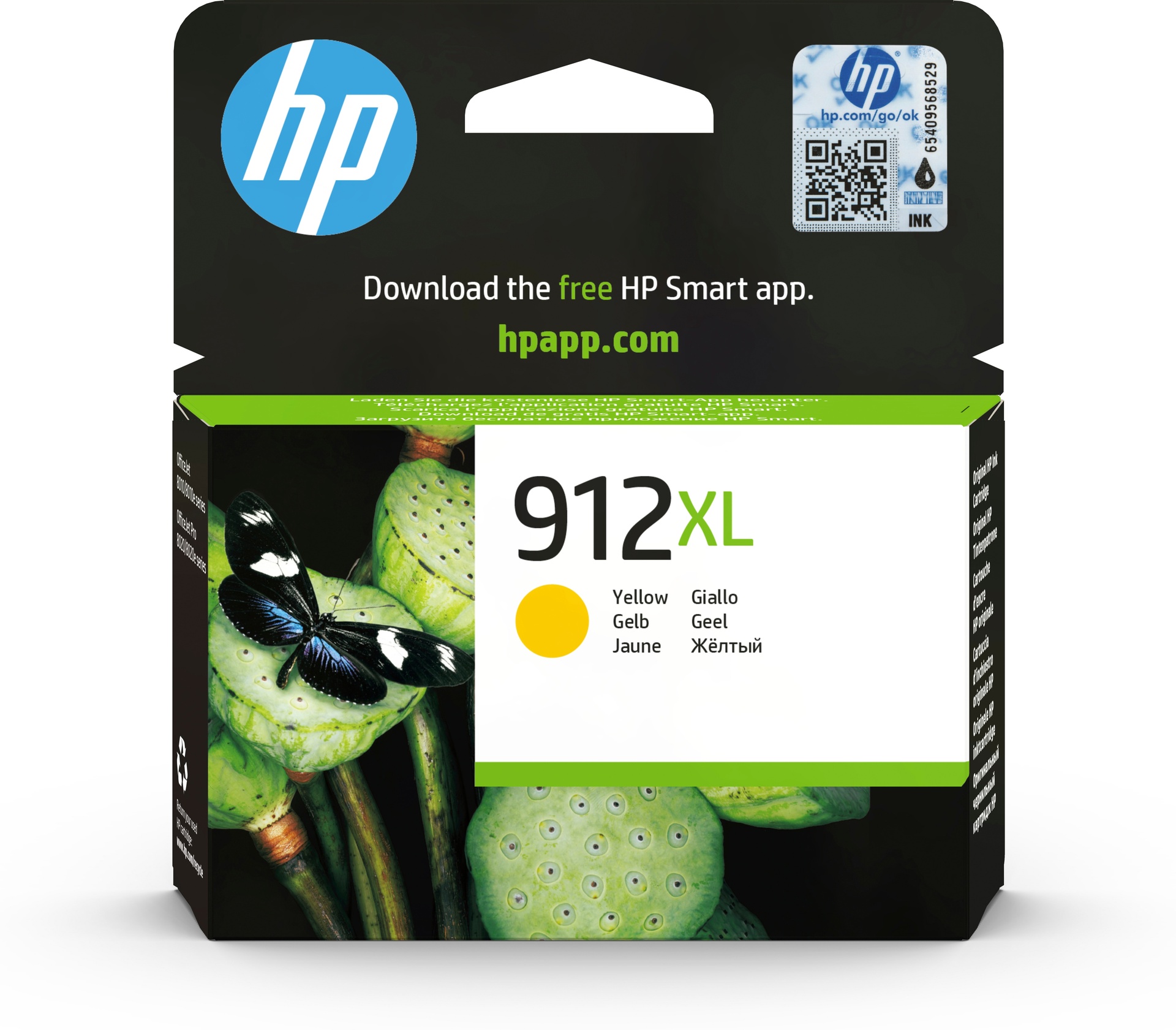 HP 3YL83AE - Cartouche d'encre jaune haute capacité, 825 pages