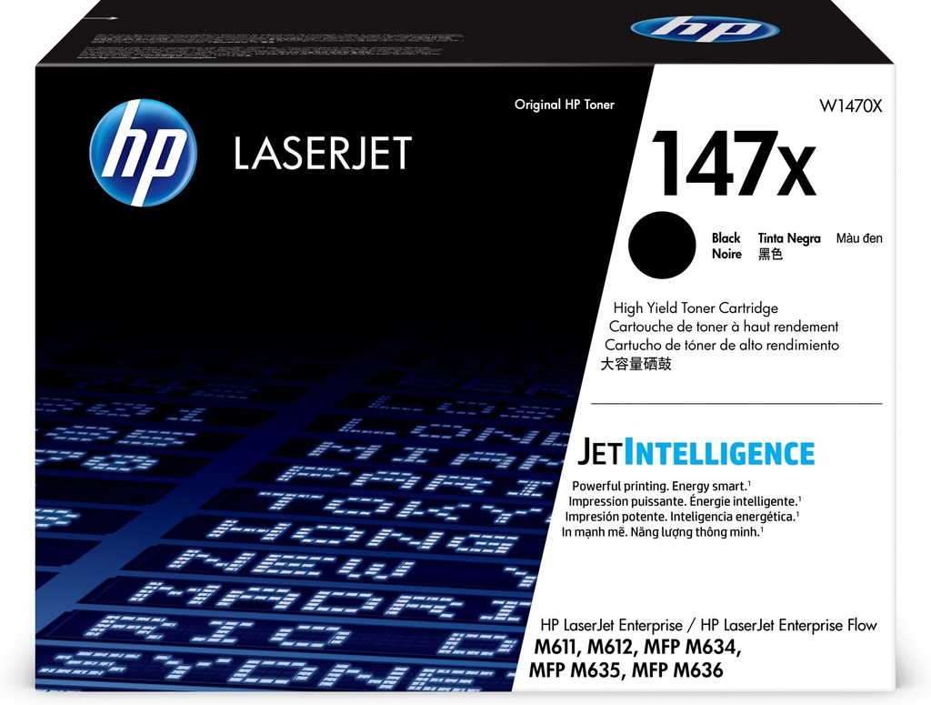 HP W1470X - Toner noir haute capacité, 25 200 pages