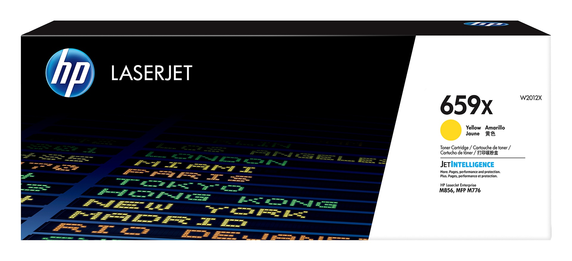 HP W2012X - Toner jaune haute capacité, 29 000 pages