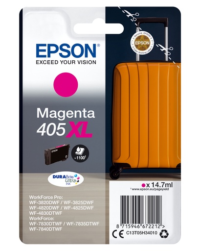 [95448] Epson 405XL DURABrite Ultra Ink ink cartridge 1 pc(s) Original High (XL) Yield Magenta