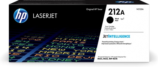 [96155] HP W2120A/212A Cartouche toner noir, 5.500 Feuilles ISO/IEC 19752 pour HP CLJ M 554
