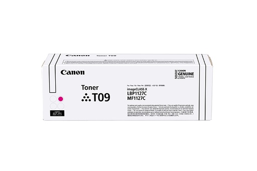 [97179] Canon 3018C006/T09M Cartouche toner magenta, 5.900 Feuilles ISO/IEC 19752 pour Canon X C 1127
