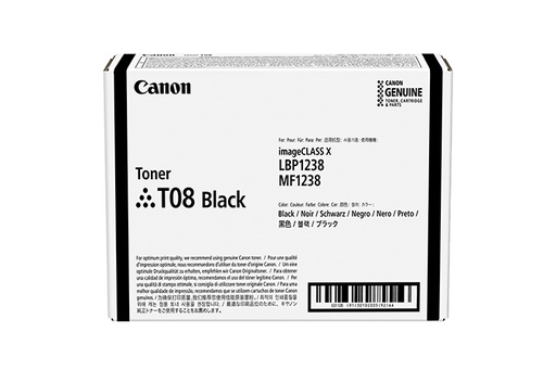 [97185] Canon TONER T08 BLACK toner cartridge
