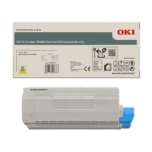 [99930] OKI 45396213 Kit toner jaune, 11.500 Feuilles ISO/IEC 19752 pour OKI ES 7460