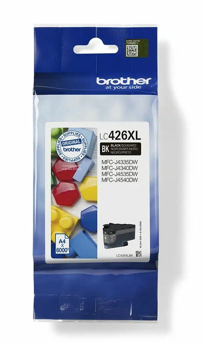 Brother LC-426XLBK - Cartouche d'encre noire, 6 000 pages
