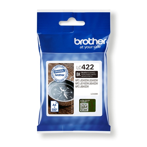 [105316] Brother LC-422BK ink cartridge