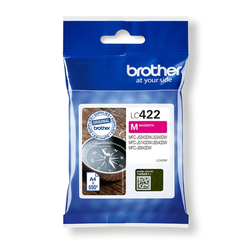 [105322] Brother LC-422M ink cartridge 1 pc(s) Original Magenta