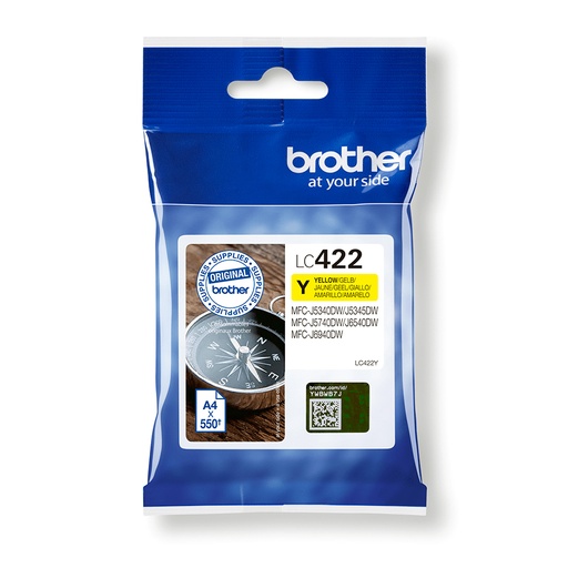 [105325] Brother LC-422Y ink cartridge