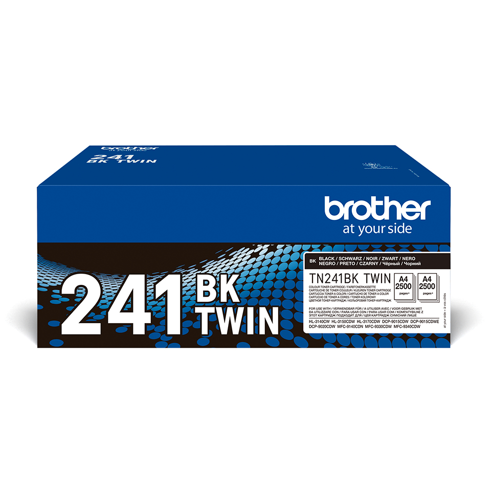 Brother TN-241BKTWIN - Toner noir, 2 x 2 500 pages