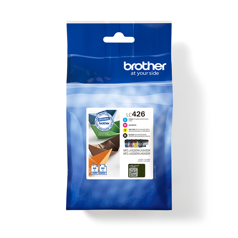 Brother LC-426VAL - Cartouche d'encre multipack couleurs (Pack de 3)
