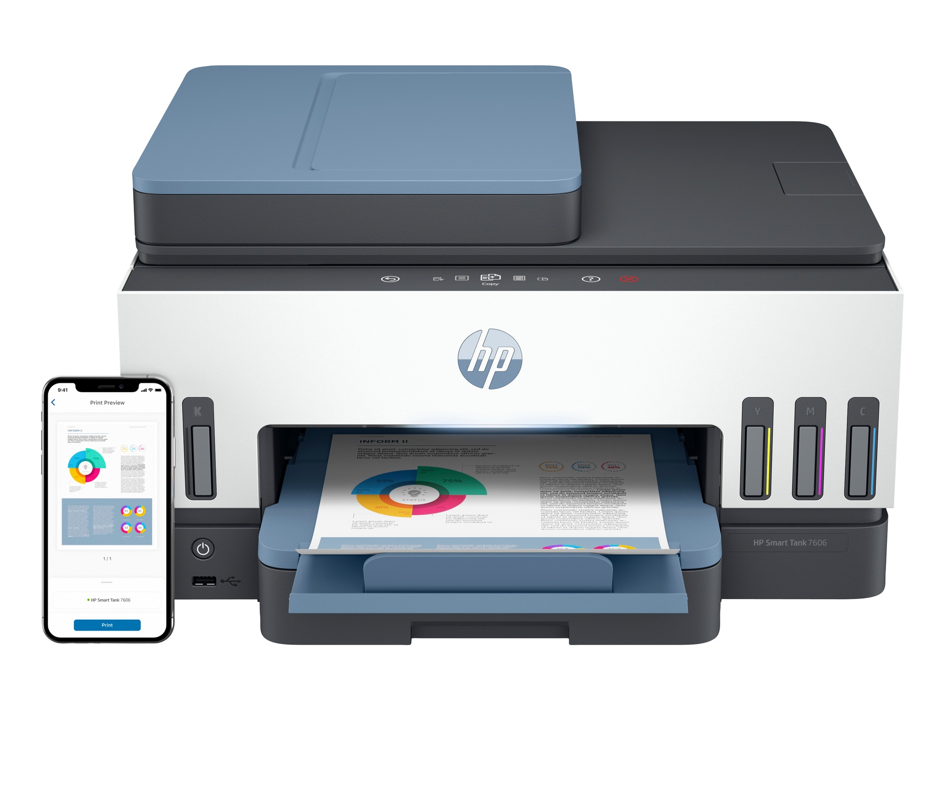HP Smart Tank 7606