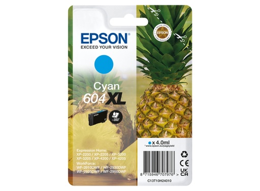 [107537] Epson 604XL ink cartridge 1 pc(s) Original High (XL) Yield Cyan