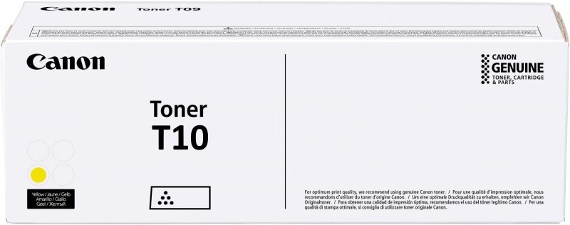 Canon 4563C001/T10 - Toner jaune haute capacité, 10 000 pages