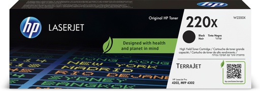 [P231529] HP 220X Blk LaserJet toner cartridge
