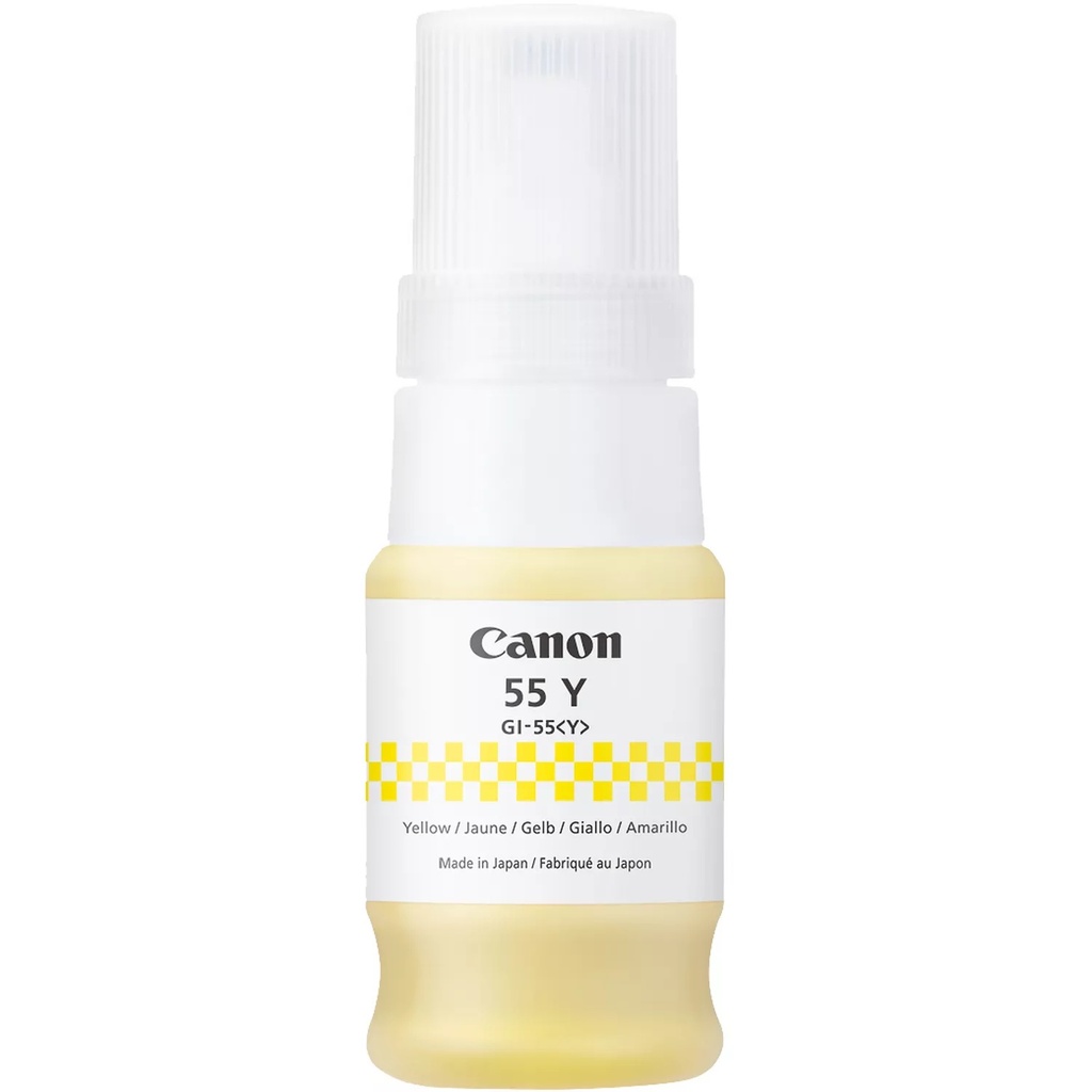 Canon 6291C001/GI-55Y - Cartouche d'encre jaune, 3 000 pages