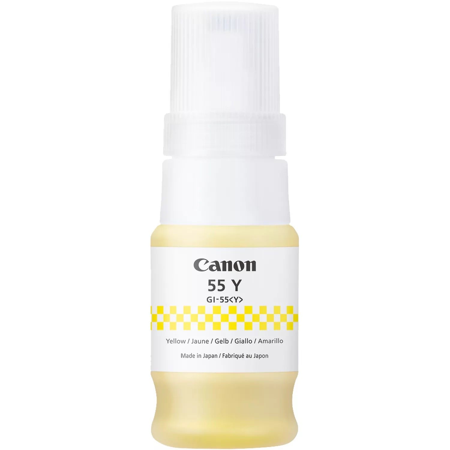 Canon 6291C001/GI-55Y - Cartouche d'encre jaune, 3 000 pages