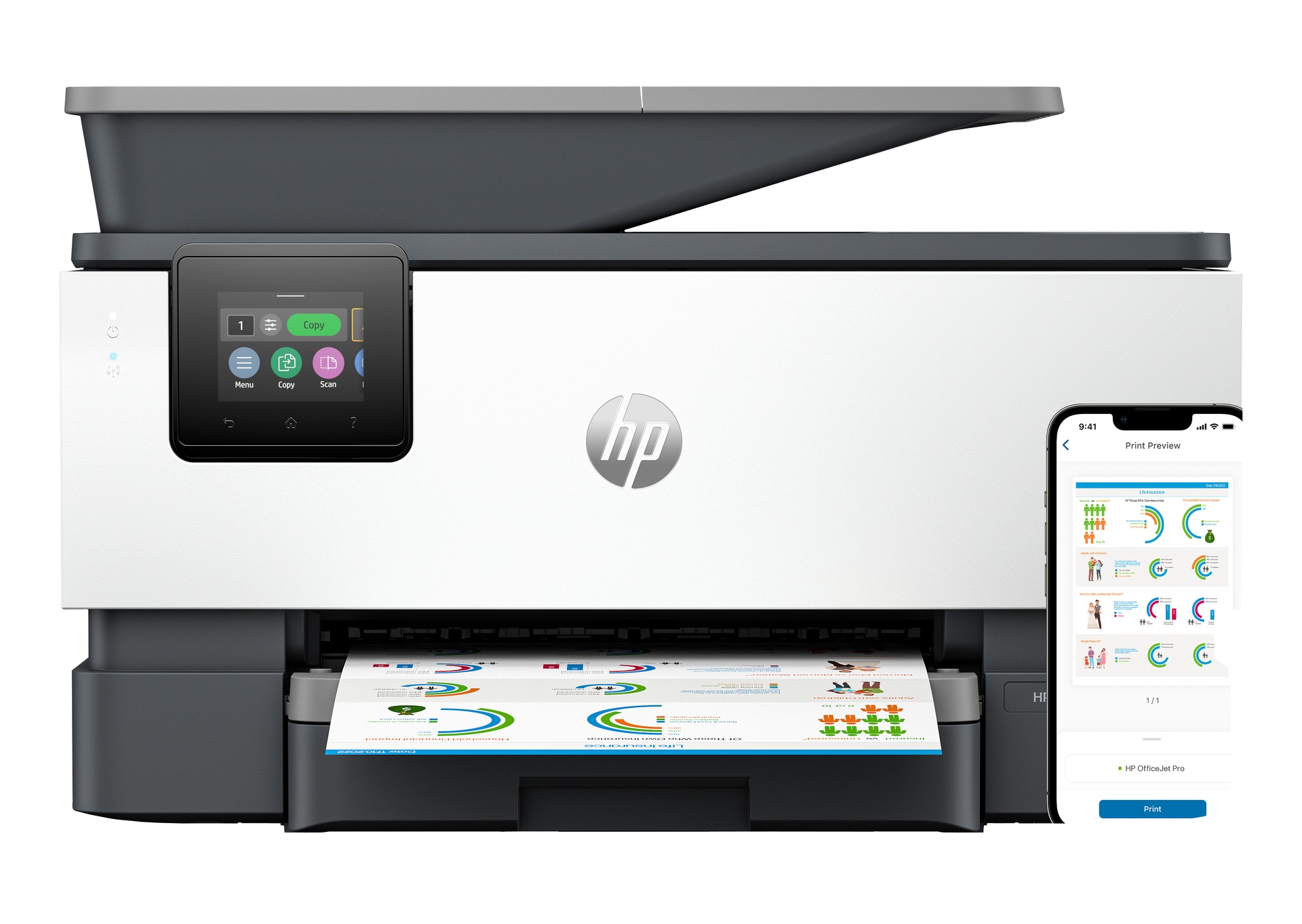 HP OfficeJet Pro 9110b Imprimante jet d'encre (5A0S3B)