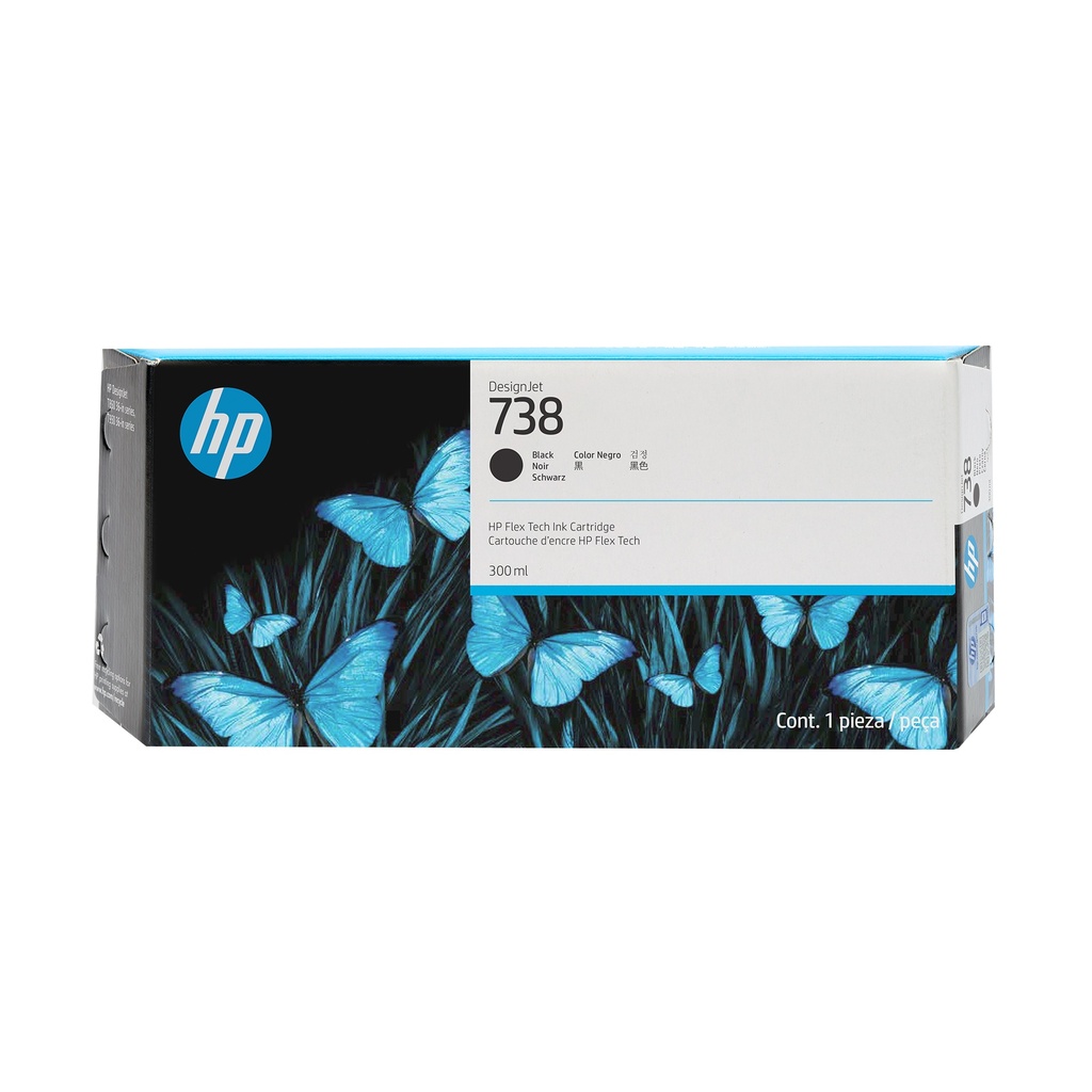 HP 498N8A/738 - Cartouche d'encre noire