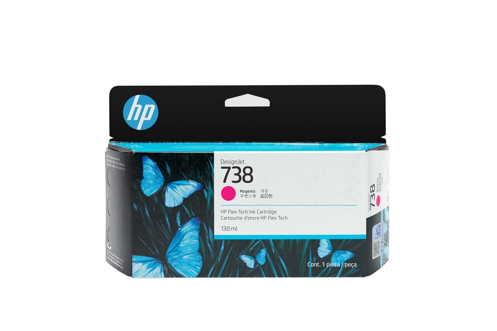 HP 498N6A/738 - Cartouche d'encre magenta