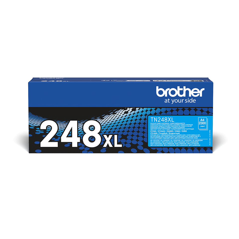 Brother TN-248XLC - Toner cyan haute capacité, 2 300 pages