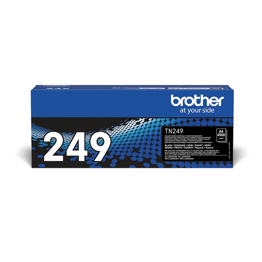 [P328421] Brother TN-249BK Kit toner noir extra haute capacité, 4.500 Pages ISO/IEC 19752 pour Brother HL-L 8200/MFC-L 8300