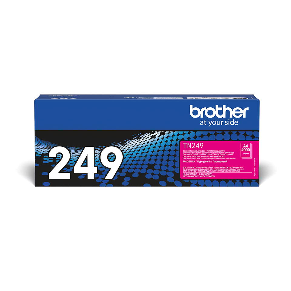 Brother TN-249M - Toner magenta haute capacité, 4 000 pages
